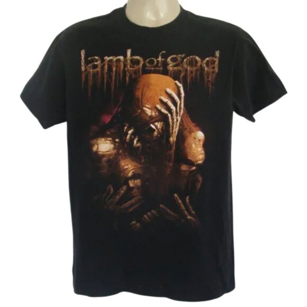 LAMB OF GOD Tshirt, M/L, Black, Skeleton, Hands, Short sleeves